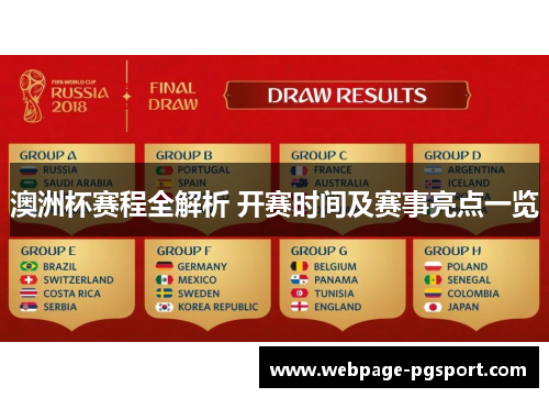 澳洲杯赛程全解析 开赛时间及赛事亮点一览